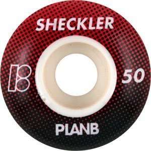 Plan B Sheckler Spectrum 50mm Skateboard Wheels (Set Of 4):  
