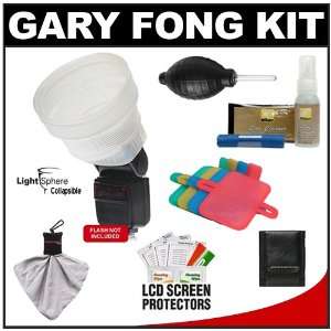  Gary Fong LightSphere Collapsible Inverted Dome Diffuser 