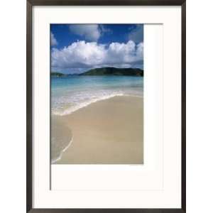 Cinnamon Beach, Virgin Island National Park, St. John Scenic Framed 