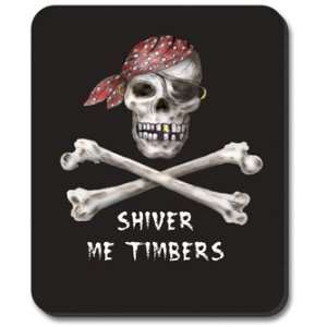  Decorative Mouse Pad Shiver Me Timbers Pirate Themed 