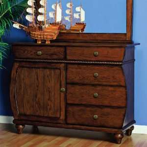  Shiver Me Timbers One Door/Five Drawer Dresser