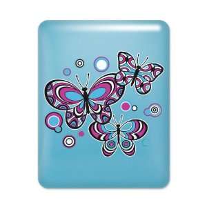  iPad Case Light Blue Psychedelic Butterflies Everything 