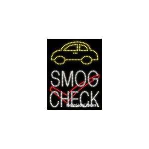 Smog Check LED Sign