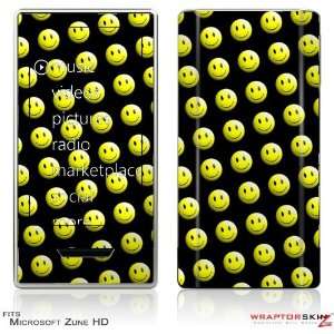  Zune HD Skin   Smileys on Black by WraptorSkinz 