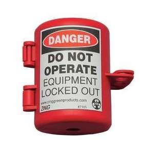Lockout Tagout, Small Plug Lockout   ZING:  Industrial 