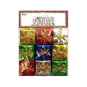   Wrapped Foil Gift Boxes 54 Total (6 packages of 9): Pet Supplies