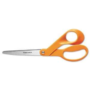    Fiskars   Home and Office Scissors, 8 in. Length, 3 1/2 in. Cut 