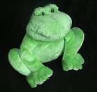 Shiny Baby Gund Green CHUBBLES Sitting Frog Plush Stuffed Animal 