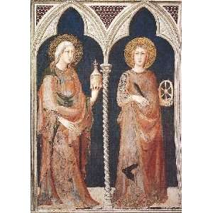   St Mary Magdalene and St Catherine of Alexandria, By Martini Simone