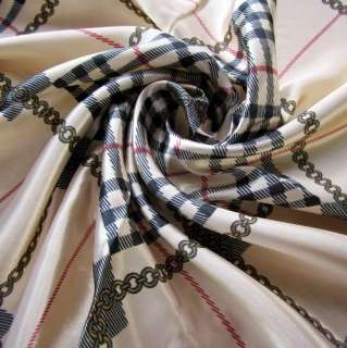 Simple and elegant plaid scarf 044#  