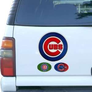  MLB Chicago Cubs 3 Pack Magnet Set
