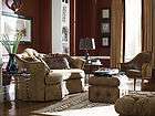 SILVIE   TRADITIONAL TUFTED FABRIC SOFA COUCH & CHAIR SET LIVING ROOM 