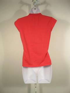 IISLI Pink Sequin Short Sleeve Top Shirt Blouse Sz M  