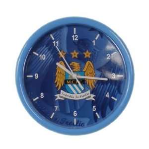    Manchester City Fc Wall Clock   Football Gifts Toys & Games