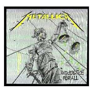  Metallica And Justice for All Woven Patch Everything 