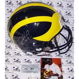   Michigan Wolverines Authentic Helmet   Autographed College Helmets