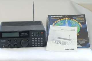 Radio Shack DX 394 Shortwave Radio w/manual and guide  