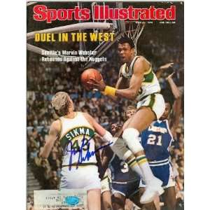  Jack Sikma Autographed/Hand Signed Sports Illustrated 