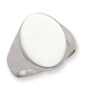  Sterling Silver Signet Ring   Size 6: West Coast Jewelry 