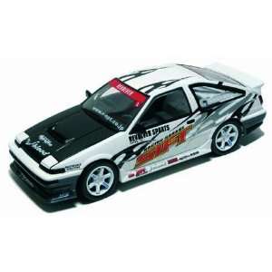    Toyota AE 86 SIFT White 1/24 Scale Diecast Model: Toys & Games
