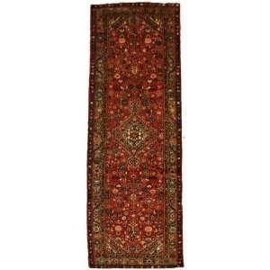  35 x 911 Red Persian Hand Knotted Wool Liliyan Runner 