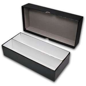   Double Row   4 1/2x2x10   Black Coin Storage Box: Everything Else