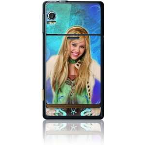  Skin for DROID   Hanna Montana Oh Shucks Cell Phones & Accessories