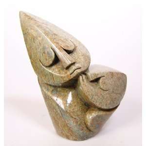  Lovers Embrace Shona Stone Sculpture ~ Zimbabwe by Cuth 