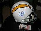 Dan Fouts Signed Chargers Throwback Full Size Helmet  
