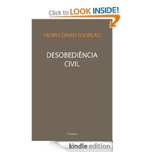 Desobediência Civil (Portuguese Edition) Henry David Thoreau  
