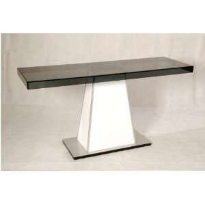  Marina Sofa Table with Brushed Silver Base