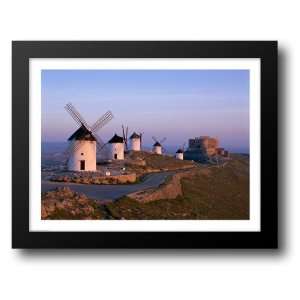 Windmills, La Mancha, Consuegra, Castilla La Mancha, Spain 28x22 