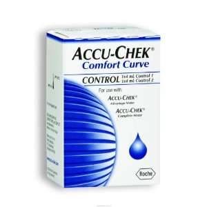 ACCU CHEK Comfort Curve Glucose Control Solution, Comfort Curve Hi Lo 