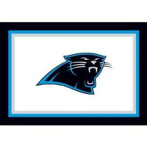   NFL Spirit Carolina Panthers Football Rug Size 78 x 109 Toys
