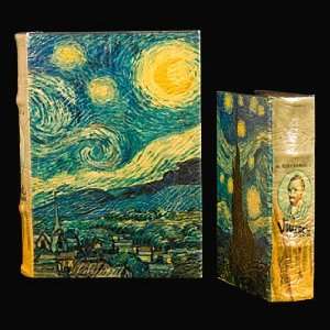  Starry Night by Vincent Van Gogh Book Box Set Comes with two book 