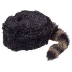  Childs Coonskin Hat with Real Tail Toys & Games