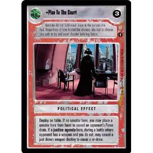  Star Wars CCG Coruscant Uncommon Plea To The Court: Toys 
