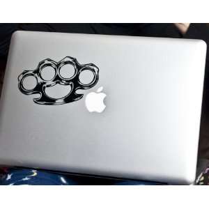 Brass Knuckles   Apple Macbook Laptop Decal