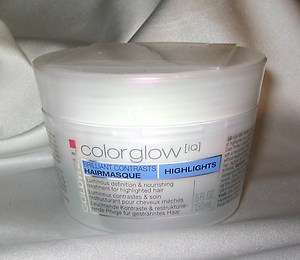 Goldwell Color Glow IQ Brilliant Contrasts Hair Masque Highlights 5 oz 