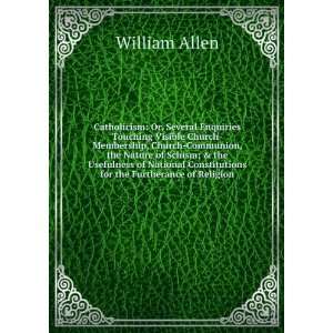   for the Furtherance of Religion William Allen  Books