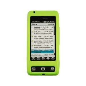  Rubberized Plastic Phone Cover Case Neon Green For LG 