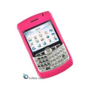  Rubberized Plastic Phone Cover Case Hot Pink For 