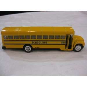  Diecast Medium Yellow School Bus Measuring 6 in. Long X 1 
