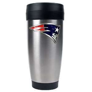 New England Patriots NFL 16oz Stainless Steel Travel Tumbler   Primary 
