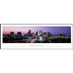  Atlanta, Georgia   Panoramic Print   Framed Poster