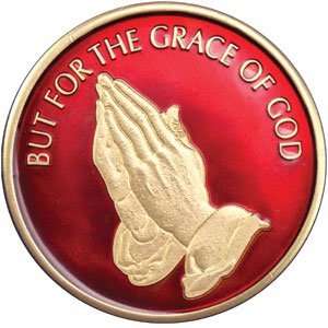   But For The Grace Of God AA / NA Recovery Medallion 