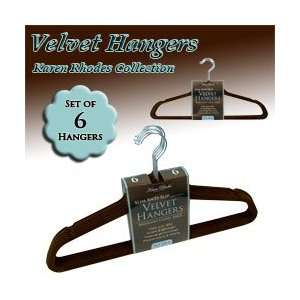   HANGERS CHOCOLATE Prevents Slipping and Creasing Durable Popular