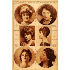  1922 Rotogravure Actresses America Stage Wycherley 