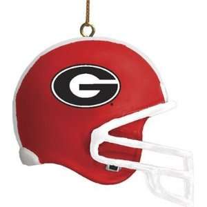 Georgia Bulldogs 3 Helmet Ornament:  Sports & Outdoors