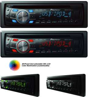 NEW Pioneer CD//iPod/iPhone Car Stereo w/RDS Radio  